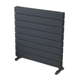 Ximax Oceanus 595mm x 600mm 1976BTU Anthracite Horizontal Designer Radiator