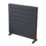 Ximax Oceanus 595mm x 600mm 1976BTU Anthracite Horizontal Designer Radiator