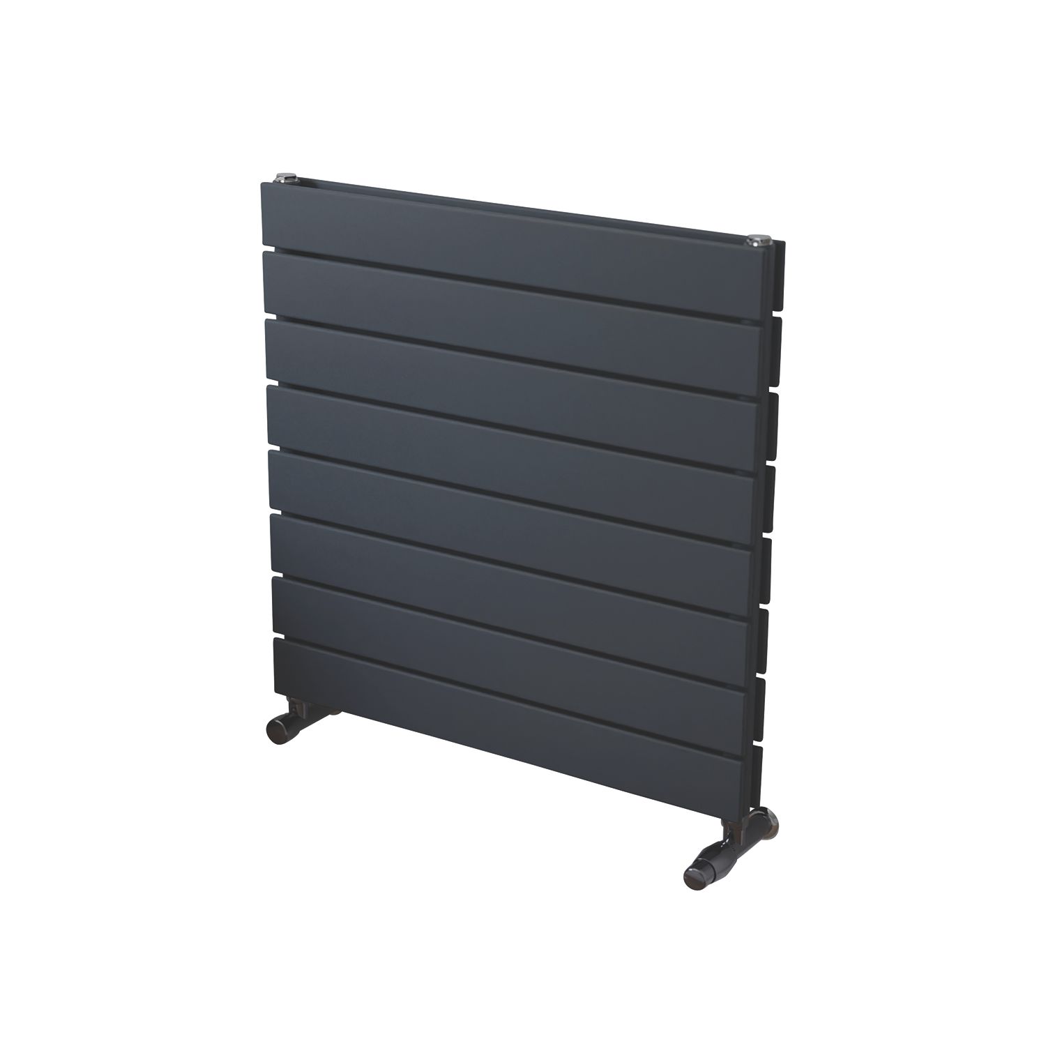 Ximax Oceanus 595mm x 600mm 1976BTU Anthracite Horizontal Designer Radiator (541TP)