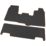 Unique Products Ford Transit Custom Crew Cab 2013 - 2015 Rubber Automotive Mat 2 Pieces