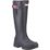 Hunter Balmoral Adjustable Neoprene Lined Size 4 Womens Navy Non Safety Wellies