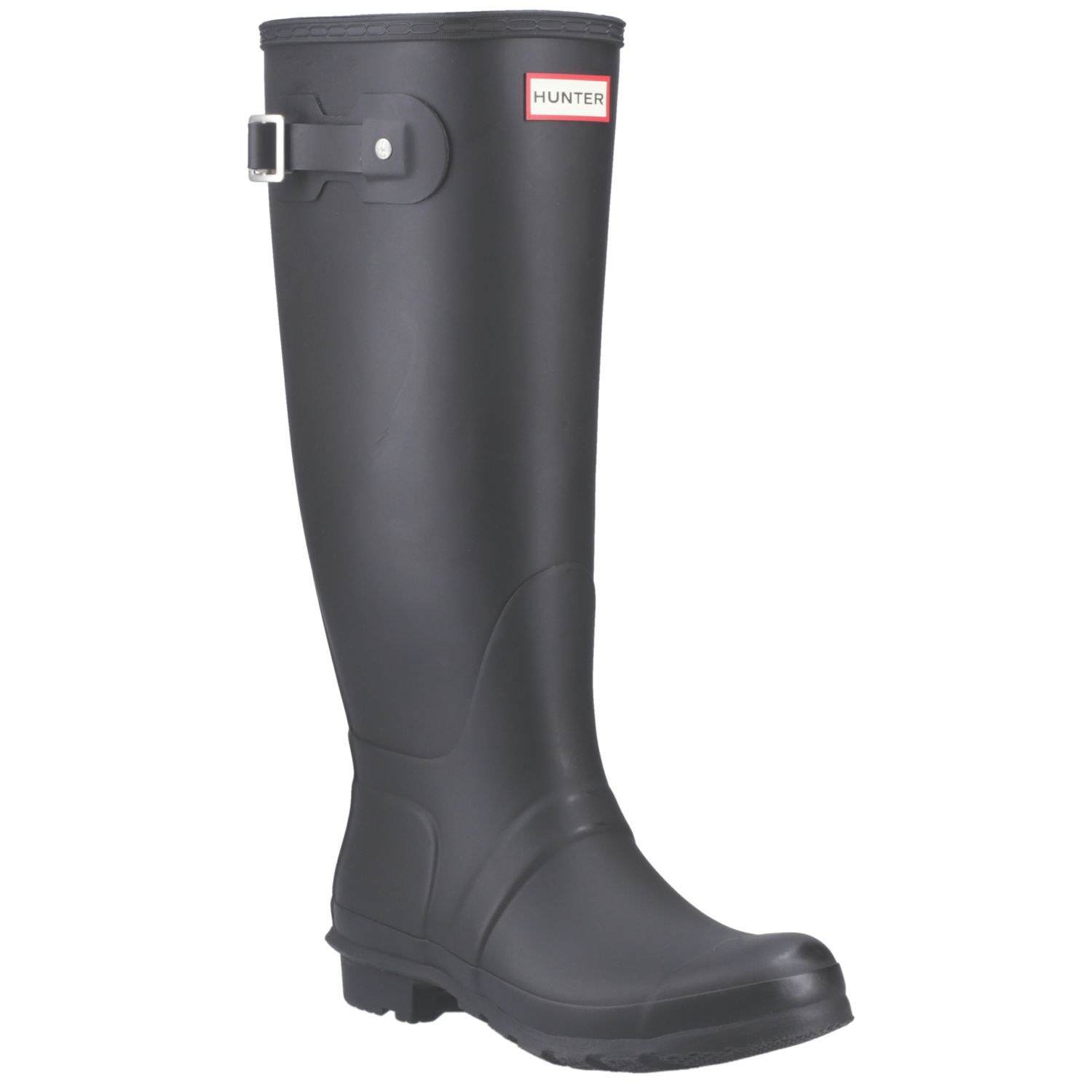 Hunter Original Tall Wide Size 6 Womens Black Non Safety Wellies (541YG)