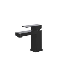 ETAL Lanza Matt Black 155mm Standard Lever Mono Basin Mixer Tap