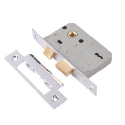 ERA  3 Lever Chrome Effect Mortice Sashlock 64mm Case - 44mm Backset