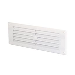Map Vent Fixed Louvre  Vent White 229mm x 76mm