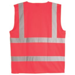 Pro RTX High Visibilty  Waistcoat Red X Large 48" Chest