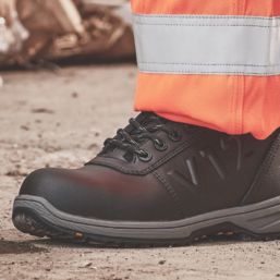 V12 Footwear Hyrax Size 5 Womens Black Water-Resistant  Safety Boots