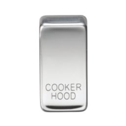 Knightsbridge 'COOKER HOOD' Switch Cover Polished Chrome
