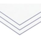 Radmat Building Materials Polycarbonate Clear Glazing Sheet 3050mm x 1000mm x 3mm 3 Pack