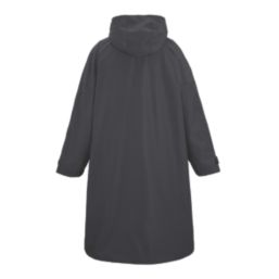 Regatta Adult Waterproof Changing Robe Black / Slate Grey X Small / Small Size 60" Chest