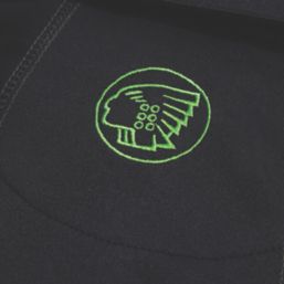 Apache Langley Polo Shirt Black X Large 47" Chest