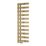 Reina 1525mm x 500mm 1931BTU Brass Flat Designer Towel Radiator