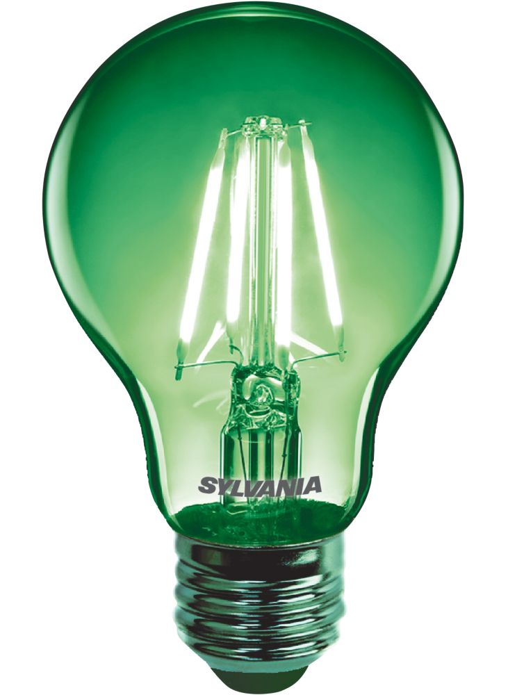 Neon green on sale light bulb