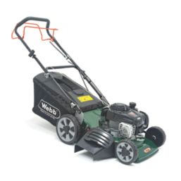 Webb WER18HW4 46cm 140cc Self-Propelled Rotary Petrol Lawn Mower