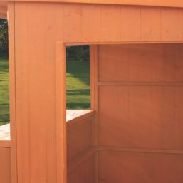 Shire Paradise Bar 6' x 4' (Nominal) Pent Timber Summerhouse