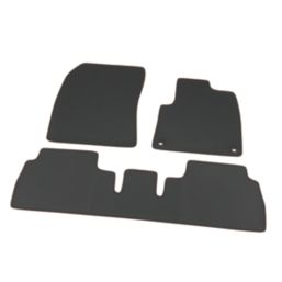 Unique Products Toyota ProAce City 2020 on Rubber Automotive Mat 3 Pieces