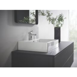 Hansgrohe Vernis Shape 70 Chrome 127mm Cloakroom Lever Mono Basin Mixer Tap