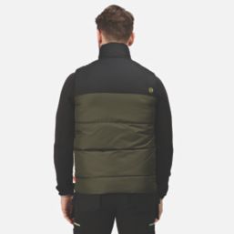 Regatta Tactical Regime Bodywarmer Dark Khaki/Black Medium 39.5" Chest