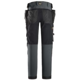 Snickers 6275 Stretch Trousers Steel Grey 30" W 32" L