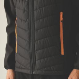 Regatta   Jacket Black / Orange Pop Medium 43" Chest