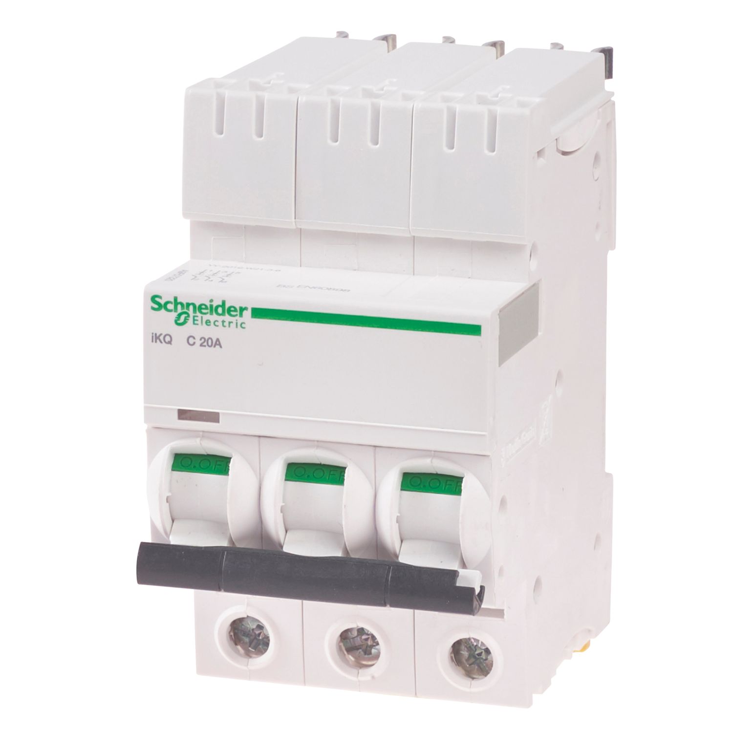 Schneider Electric IKQ 20A TP C Curve 3-Phase MCB (543HV)