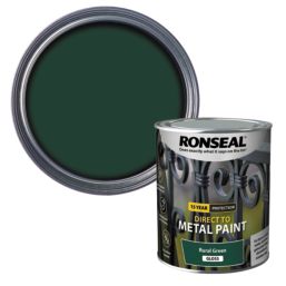Johnstone's Satin Paint for Wood and Metal - Black / 750ml