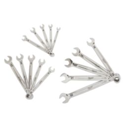 Milwaukee MAX BITE Mixed Metric Combination Spanner Set 15 Pieces