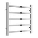 Reina 500mm x 500mm 491BTU Chrome Flat Designer Towel Radiator