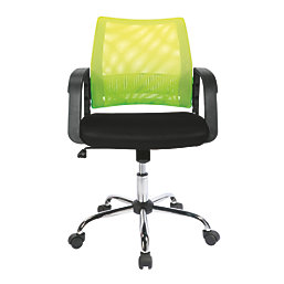 Nautilus Designs Calypso Medium Back Task/Operator Chair Green