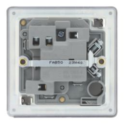 LAP  13A Switched Fused Spur  Antique Brass with Colour-Matched Inserts