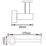 ETAL  Toilet Roll Arm Stainless Steel