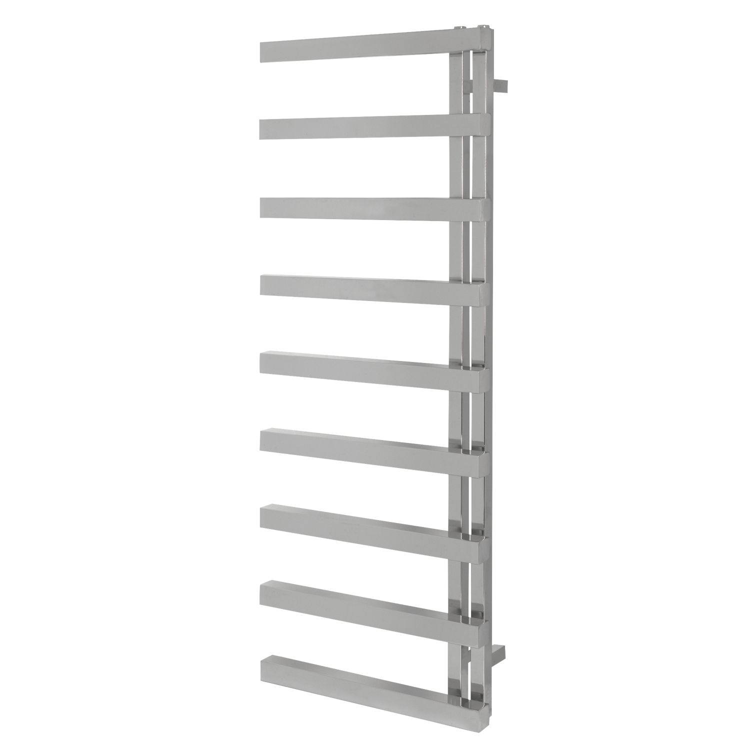 Towelrads 1245mm x 500mm 1573BTU Chrome Flat Designer Towel Radiator (543RY)