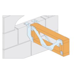 Simpson Strong-Tie Masonry Joist Hangers 75mm x 215mm 4 Pack