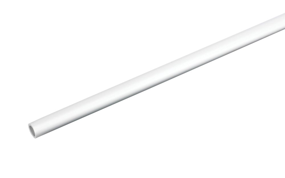 Hep2O HXX03/15W Push-Fit Polybutylene Barrier Pipe 15mm x 3m White 10 Pack