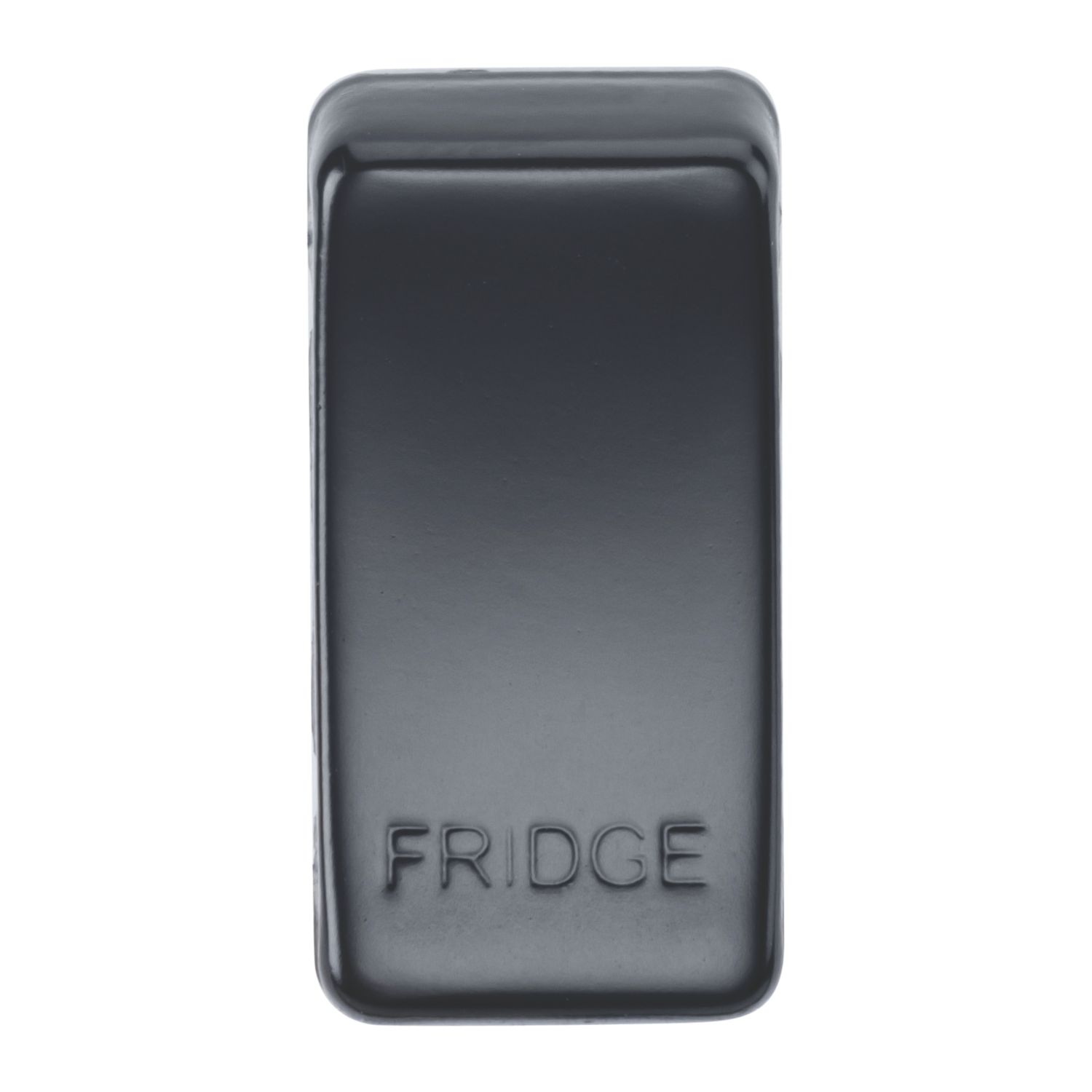 Knightsbridge 'FRIDGE' Switch Cover Matt Black (544CT)