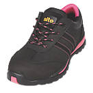 Site Dorain  Womens Safety Trainers Black Size 8