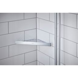 Hansgrohe AddStoris 1-Tier Corner Basket Chrome