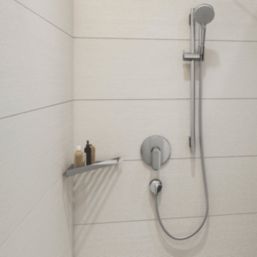 Hansgrohe AddStoris 1-Tier Corner Basket Chrome