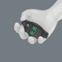 Wera Kraftform Kompakt 400 RA 2 1/4" Drive Interchangeable Ratcheting T-Handle Set 9 Pcs