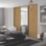 Spacepro Classic 3-Door Sliding Wardrobe Door Kit Oak Frame Oak / Mirror Panel 1760mm x 2260mm