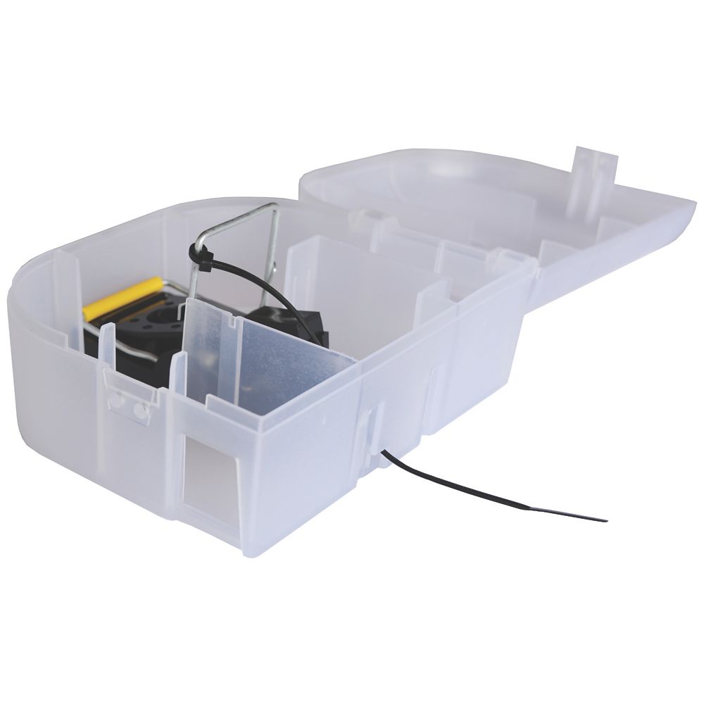 Reusable Mouse Trap Humane Plastic Rodents Catcher Mice Piege Rat Live Trap  Poison Boxes for Indoor