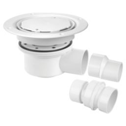 McAlpine TSG52WH Trapped Shower Gully 50mm Water Seal