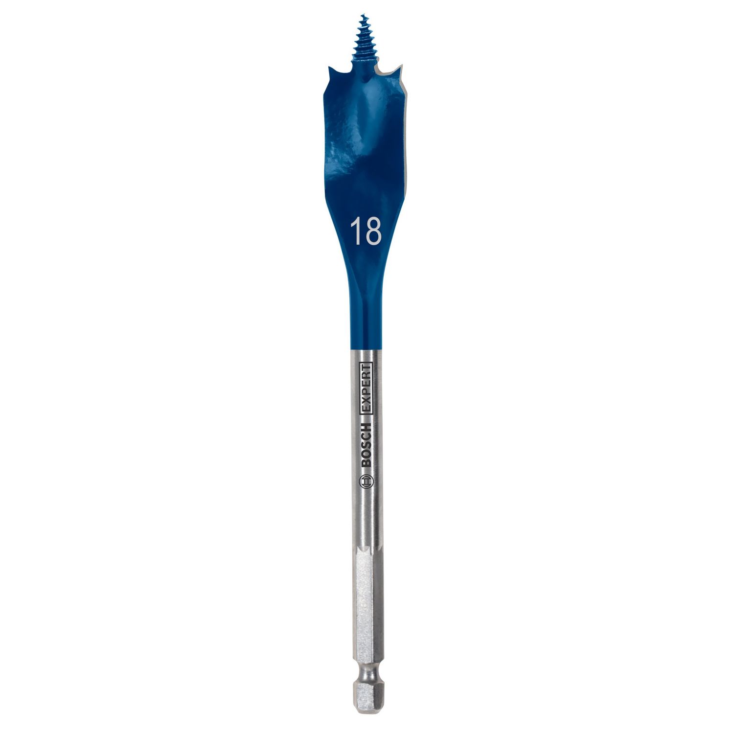 Bosch Expert SelfCut Speed Hex Shank Flat Wood Drill Bit 18mm x 152mm (544KY)