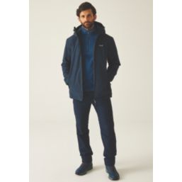 Regatta Thornridge Waterproof Jacket Navy 3X Large Size 49-51" Chest