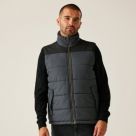 Regatta Altoona Padded Gilet/Bodywarmer Seal Grey/Black - 087 Large 48.8" Chest
