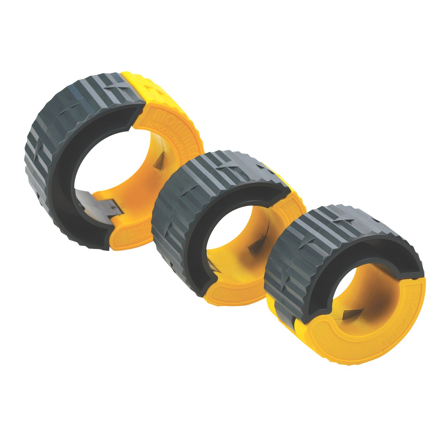 Monument Tools 35, 42, & 50mm Automatic Plastic Pipe Cutter Set 3 Pieces (544PG)