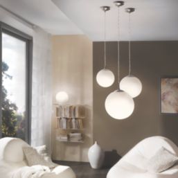Eglo Rondo 25cm Single Pendant Light White