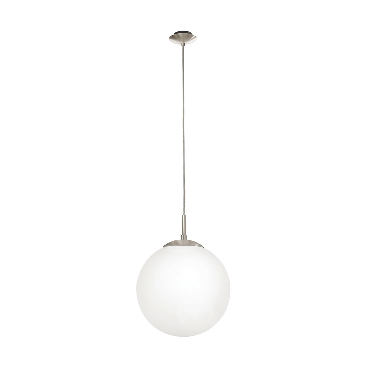 Eglo Rondo 25cm Single Pendant Light White (544PL)