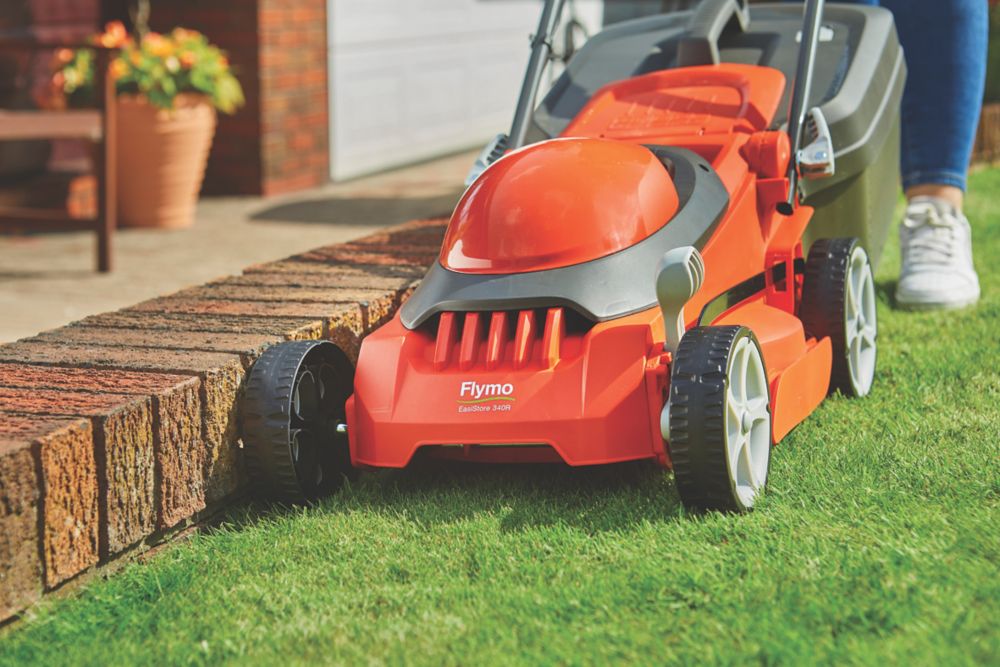 Flymo easistore 340r electric deals rotary lawnmower