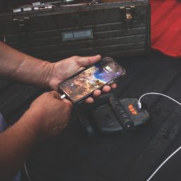 Nebo Omni 3K Rechargeable LED Work Light with Power Bank Storm Grey 3000lm